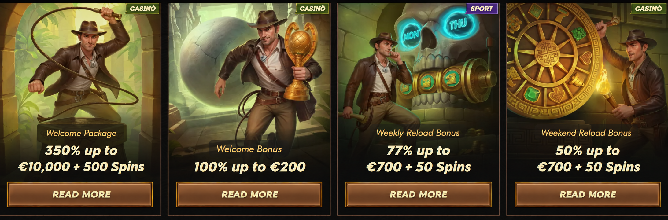 bonuses casino sankra