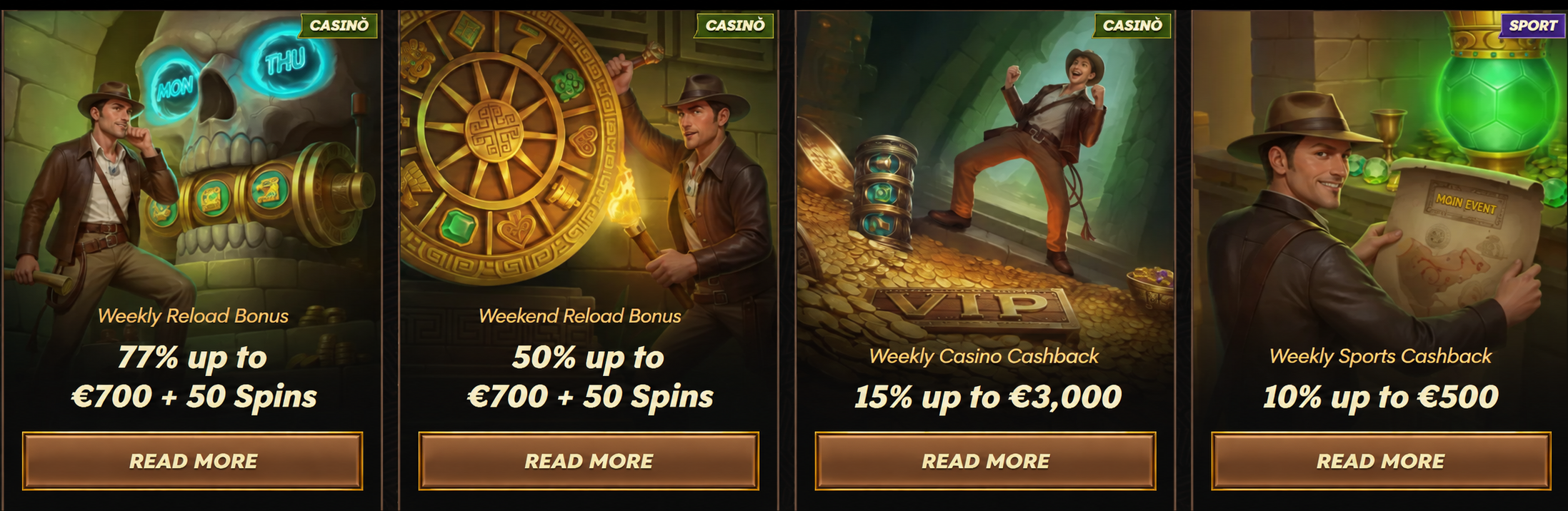 sankra casino bonuses